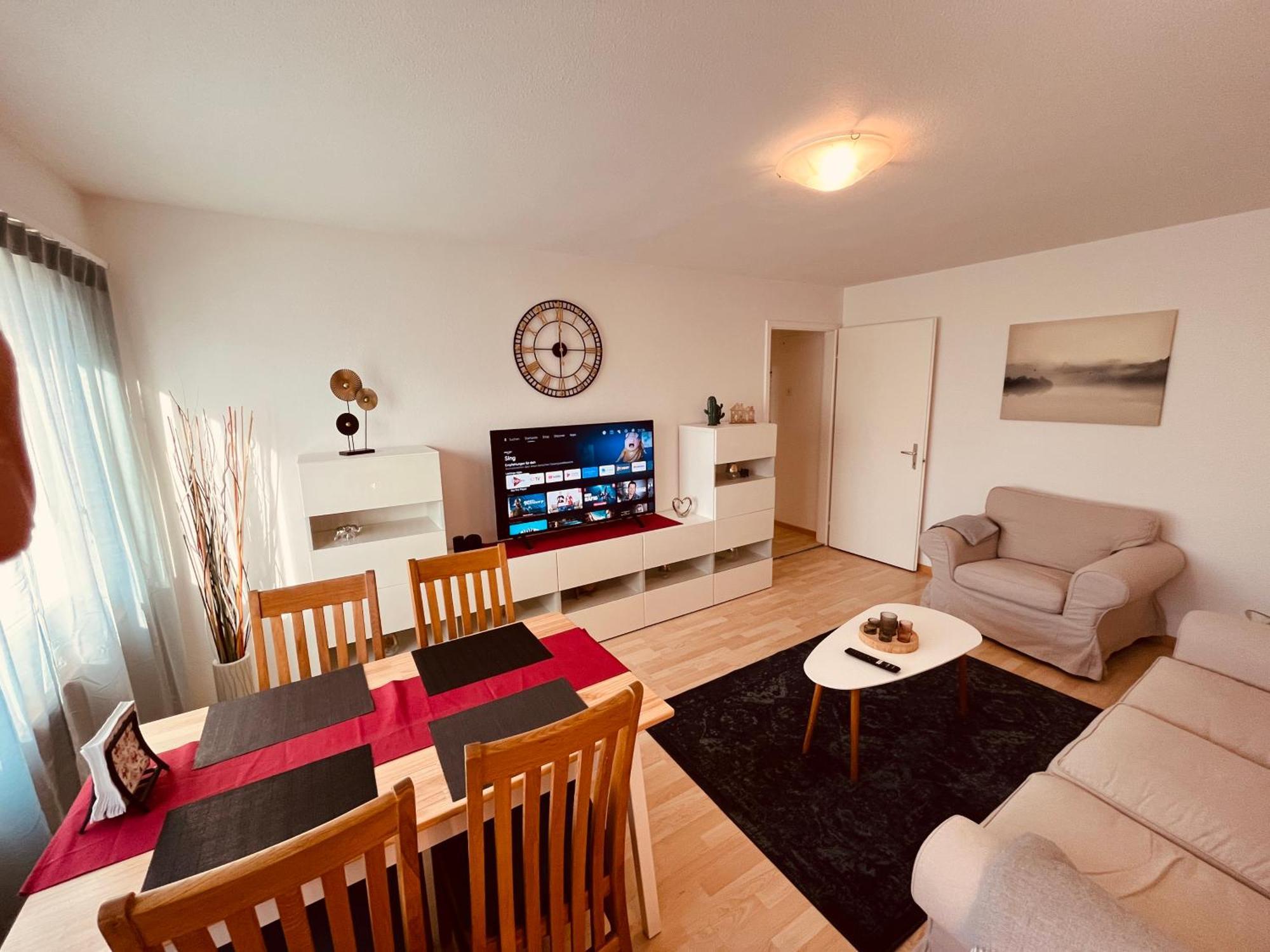 3-Room Apartment For Business Travelers & Families, Free Wifi & Tv With 70 Countries, Dazn, Sky, Netflix & Disney Wynau Екстер'єр фото